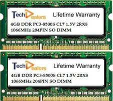 8GB (2X4GB) MEMORY FOR LENOVO THINKPAD T400 2764 2765 2766 2767 2768 2769 2773 picture