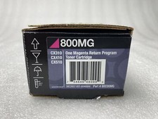 New Genuine OEM Lexmark CX310 CX410/CX510 800MG High Yield Magenta Toner picture