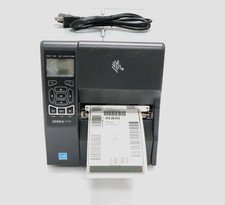 Zebra ZT230 Industrial Barcode Label Printer w/Cable & Antenna 