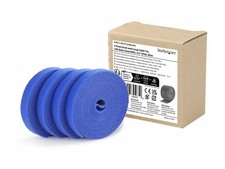 StarTechcom 4-Pack 15ft Hook and Loop Roll Cable 4.6m HKLP1505BL4PK picture