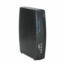 ARRIS Touchstone TM1602A DOCSIS 3.0 E-MTA INCLUDES ETHERNET and COAXIAL CABLES picture