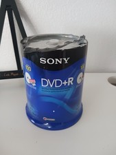 New Sealed Sony DVD+R 100 Pack 120min 4.7GB 1-16X Optical Media Storage OEM picture
