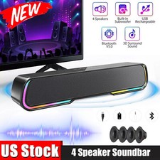Home Theater Subwoofer Soundbar with Bluetooth Wireless Powerful TV Sound Bar picture