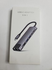 Hyper- HyperDrive POWER 9-in-1 USB-C Adapter-  Space Gray picture