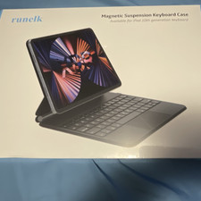 runelk Magnetic Suspension Keyboard Folio Case for iPad 10th Gen 10.9