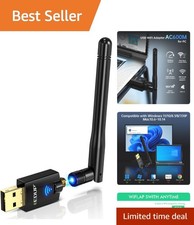 Upgrade Your Connection with AC600M Dual Band USB WiFi Adapter for Windows & Mac picture