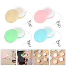 12Pcs Versatile Reusable Mobile Screen Cleaner Wipes PP Silicone Assorted Colors picture