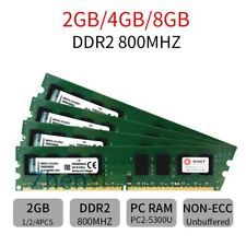 Original Kingston 8GB 4GB 2GB KVR800D2N6/2G DDR2 800Mhz PC2-6400U Desktop RAM AB picture
