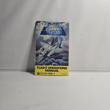 Vtg 1985 F-15 Strike Eagle Flight Operations Manual Commodore 64 Atari Apple picture