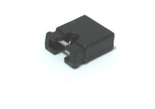 2.54mm Pin header Circuit board shunt Black micro computer Jumper Cap 200pcs  picture