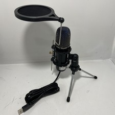 Elegiant Portable Plug & Play Condenser UBS Silver Microphone EGM-04 K38 8- Bit picture