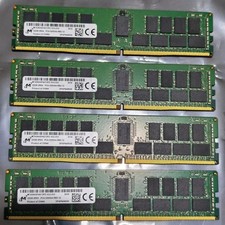 MICRON 128GB 2Rx4 PC4-3200AA-RB2-12 ECC REG MTA36ASF4G72PZ-3G2E7TL (32GB x4) picture