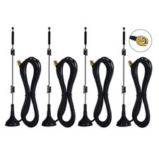 Versatile Magnetic Base 9dBi Dual Band WiFi Antennas: 4-Pack for Home & Office picture