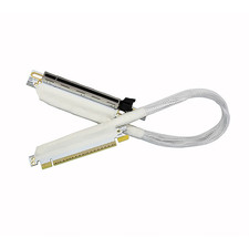 PCIe5.0 X16 GPU Graphics Card Extension Cable Gen5 64GBS Left/Right Riser Cable picture