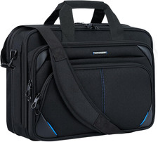 KROSER Laptop Bag 17.3 Inch Premium Laptop Briefcase, Expandable Water picture
