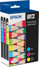 EPSON 812 Durabrite Ultra Ink Standard Capacity Color Combo Pack (T812520-S) Wor picture