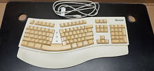 Vintage Microsoft 58221 Ergonomic PS/2 First Generation Natural Keyboard picture