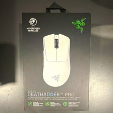 Razer DeathAdder V3 Pro Wireless Optical Gaming Mouse White 30000 DPI 5 Btn picture