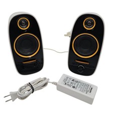 Philips SPA7210/17 Multimedia Computer Speaker System Complete Tested & Working picture