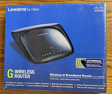 Linksys By Cisco Wireless-G Broadband Router Model WRT54G2 Wi-Fi NEW Sealed NOS picture