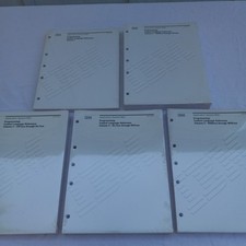 Volume 1-5 IBM AS/400 PROGRAMMING Employee Reference Guides Books Manuals 88/89 picture