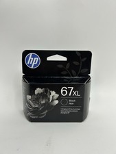 Genuine HP 67XL High Yield Black Ink Cartridge - Dated: 05/2028 *NEW SEALED* picture
