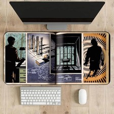 Zombies Black Ops-Inspired Loading Screens Moon Desk Mat Mouse Pad Ascension picture