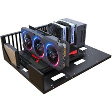 DIY Gaming Computer Case - Open Chassis for Unlimited GPU and Cooler Heights picture