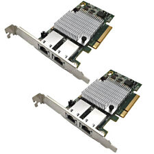 2PCS Intel X540-T2 X540-AT2 10G PCI-E Dual RJ45 Ports Ethernet Network Adapter picture