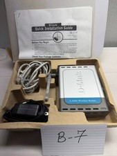 D-Link DI-514 2.4GHz Wireless Router Vintage Networking B-7 picture