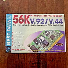 Best Data Windows Only V.92 Internal Modem 56K Model# 56HP New in Box picture