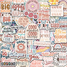 300PCS Motivational Stickers for Vision Board by Puraesla Water Bottles Multi  picture