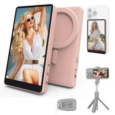 Magnetic Selfie Monitor Screen for iPhone & Android, 4K Wireless Vlog Screen ... picture