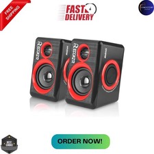 Pc Computer Speakers With Surround Sound Usb Wired Laptop Deep Bass For Desktop picture