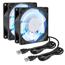 2pcs 80mm/3.15inch DC 5V Computer Case Fan picture