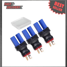 Male T Plug to Female EC5 Battery Adapter Connector Set for RC LiPo FPV Drone picture