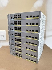 Cisco Catalyst WS-C3560CX-8PC-S Managed Switch 8 PoE+ Port | Quantity Available picture
