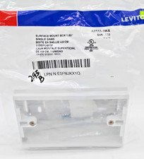 Leviton Surface Mount Backbox Single Gang 1.89