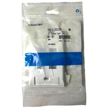 Lot of 26 CommScope Networking Faceplates Single Gang 4 Port Alpine White (US87) picture