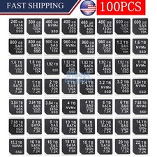 100PCS Capacity Sticker FOR DELL DXD9H X7K8W 14gen Hard Disk Tray Caddy US ship picture