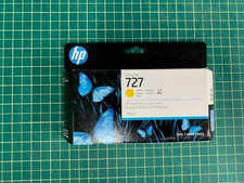 New Genuine HP 727 Yellow Ink Cartridge 130ml Designjet T1500 T2500 B3P21A picture