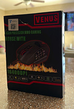 UtechSmart Venus Wired Laser Gaming Mouse 16400 DPI 19 Programmable DS-2535 picture