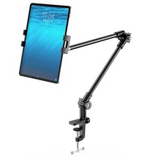 Tablet Stand Holder With 360 Phone Ipad Tripod Mount 27in Long Arm Webcam Stand  picture