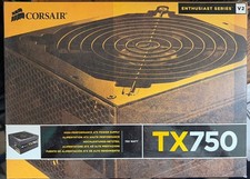 Corsair Enthusiast Series TX750 ATX 750 Watt Power Suppy (75-001309) COMPLETE picture