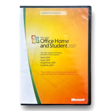 Microsoft Office Home and Student 2007 Word Excel PowerPoint OneNote NEW SEALED picture