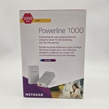 NETGEAR Powerline 1000 PL1000 Gigabit Ethernet Adapter Kit 1000 Mbps Extender picture