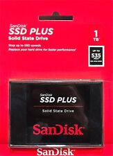 SanDisk SSD Plus 1TB 2.5 inch SATA III SSD (SDSSDA-1T00-G27) (UNOPENED) NEW picture