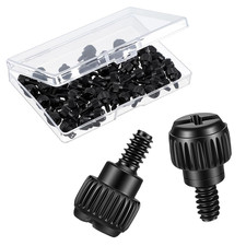 30 Pcs PC Case Screws, 6-32 Thread M3.5 Thumb Screw for Computer Case, Hard Driv picture