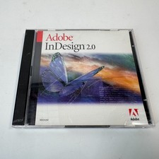 Adobe InDesign 2.0 Upgrade CD w/ Serial Number Macintosh picture