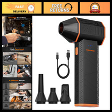 High-Power Compressed Air Duster 110,000 RPM - 3-Gear Mini Blower for Electronic picture